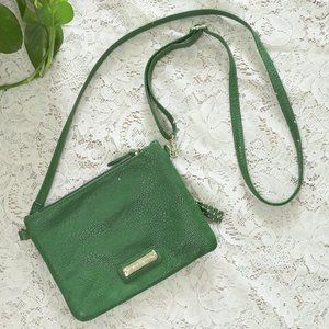 Green & Gold Steve Madden Mini Crossbody Purse